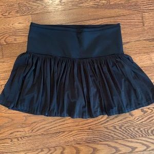 Black mesh athleta skort